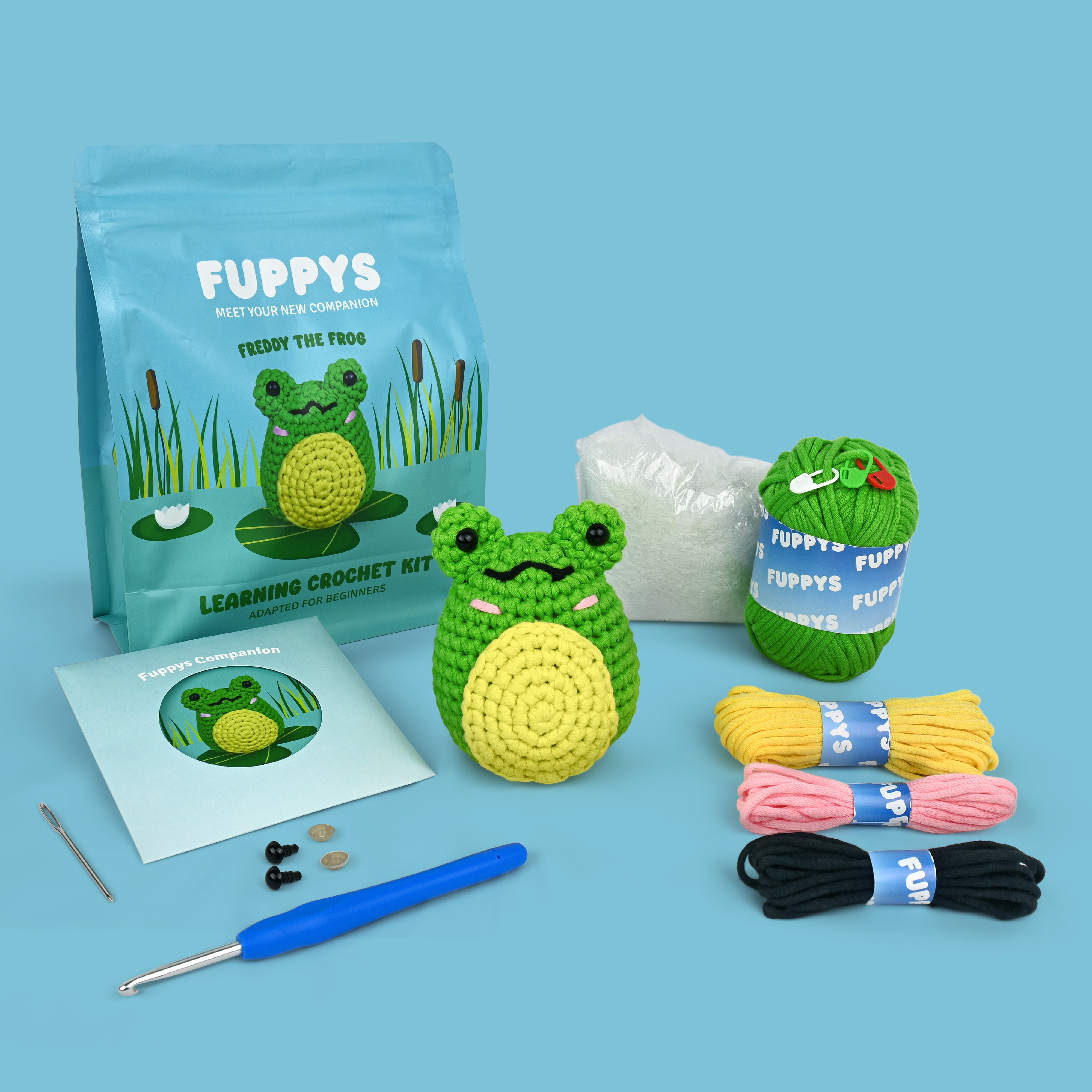 Freddy the Frog Crochet Kit