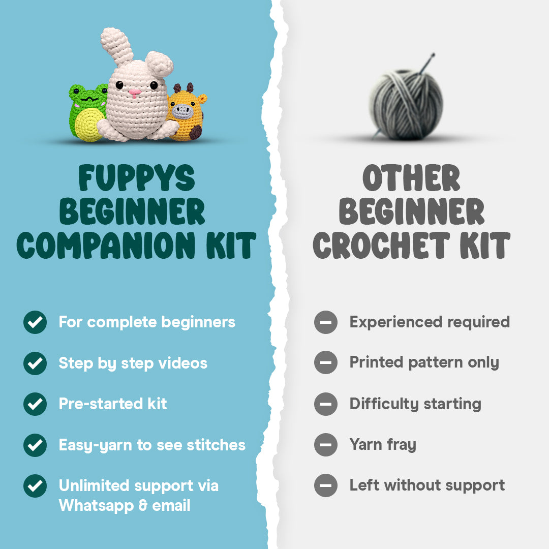 Fuppys Companion Crochet Kits