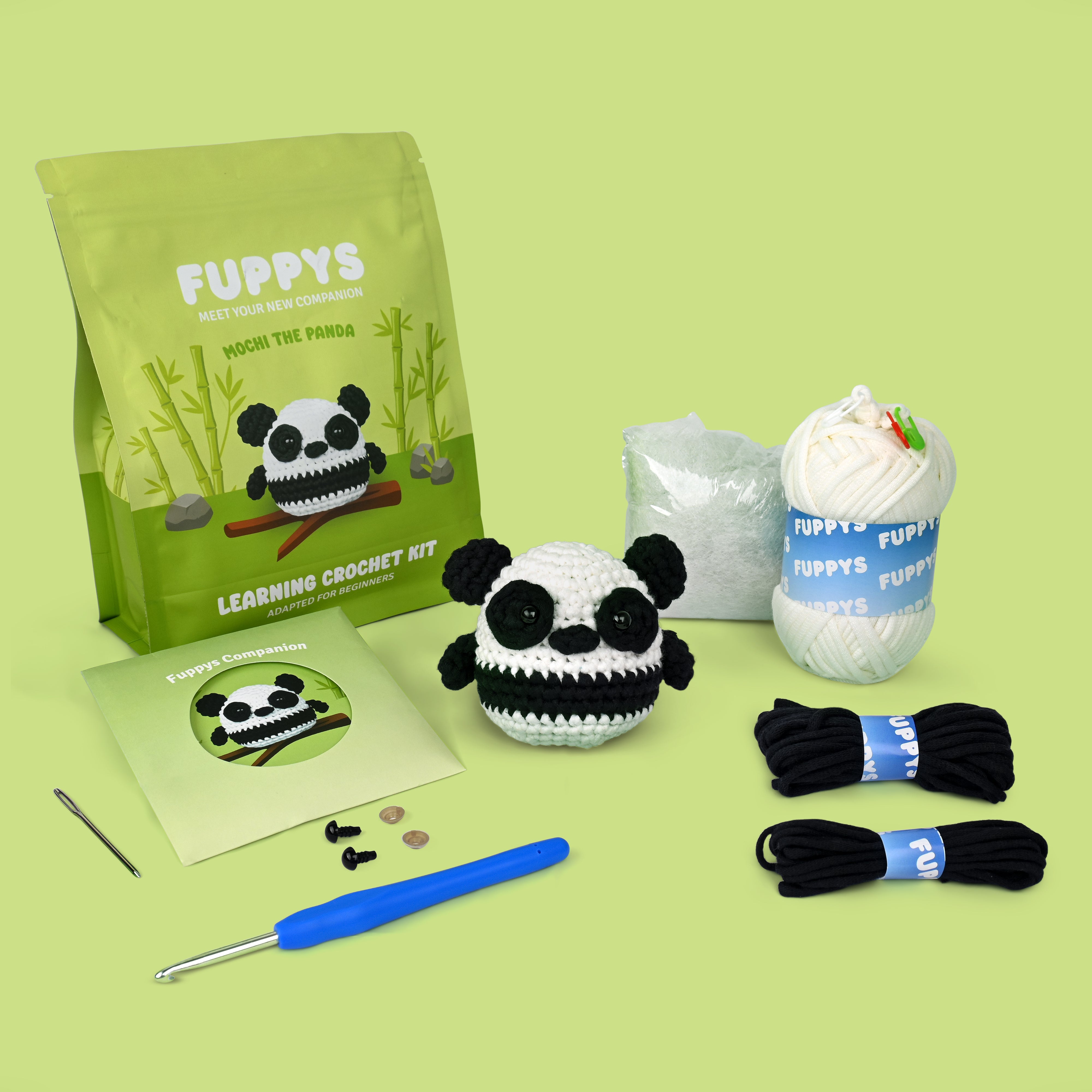 Mochi the Panda Crochet Kit
