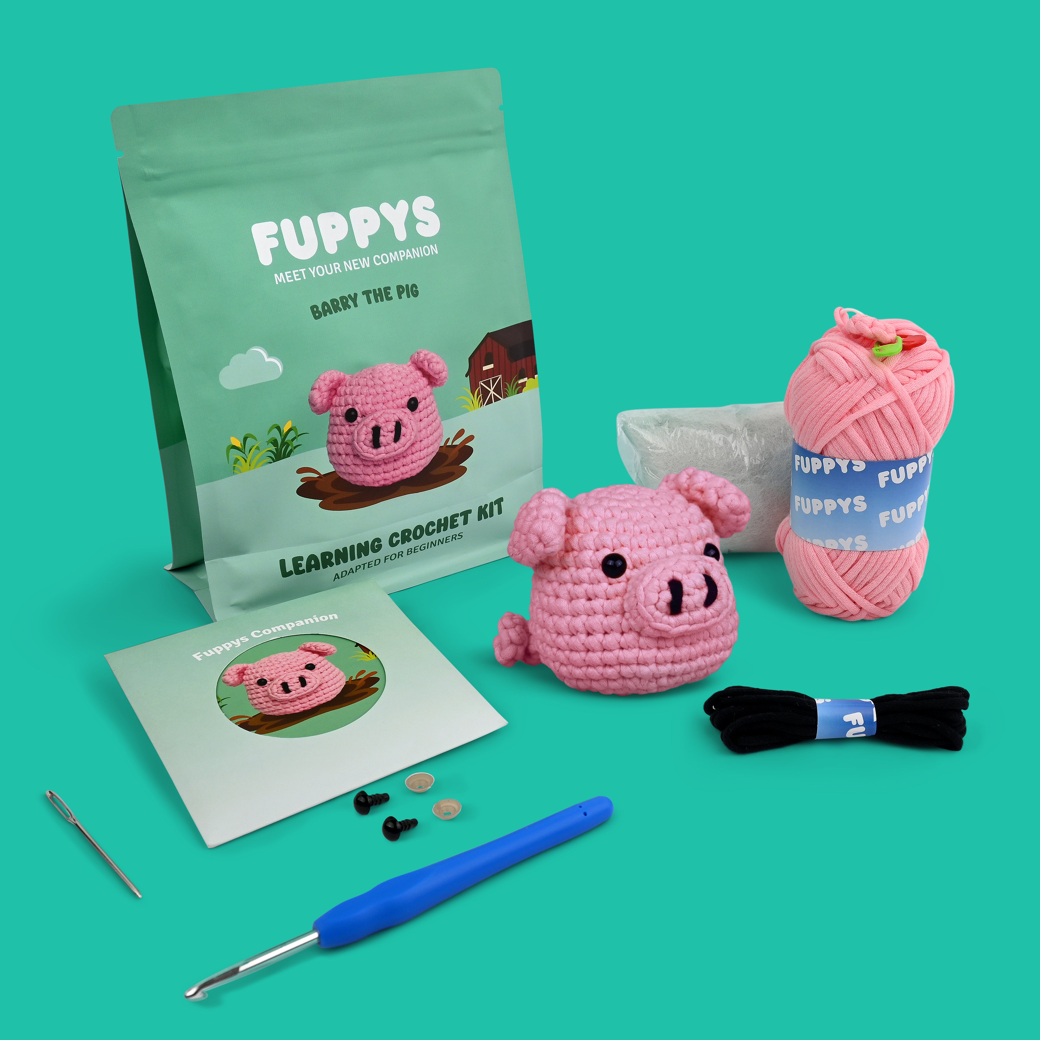 Barry the Pig Crochet Kit